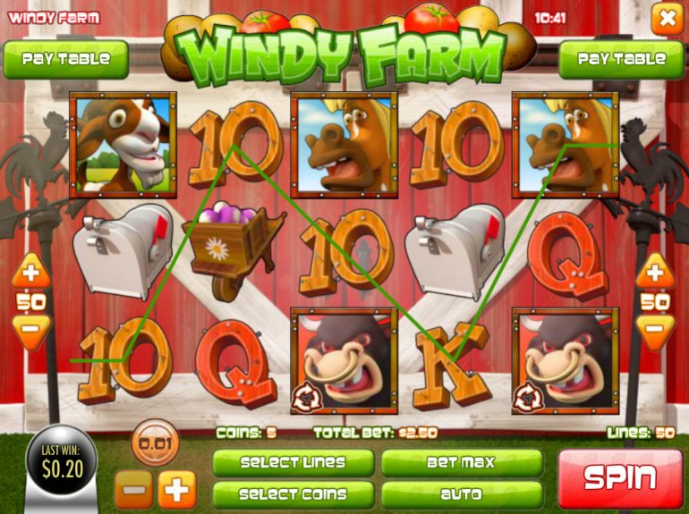 игровой автомат Windy Farm - Rival